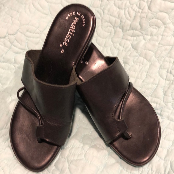 MATISSE LEATHER ITALIAN Made Sandal by - Picture 2 of 12
